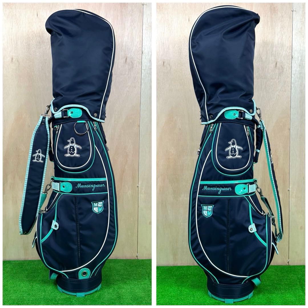 【美品】 Munsingwear キャディバッグ マンシングウェア 6分割