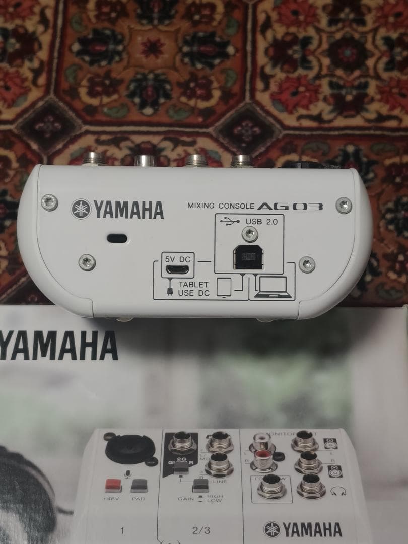 YAMAHA AG-03 ウェブキャスティングミキサー ヤマハ AG03