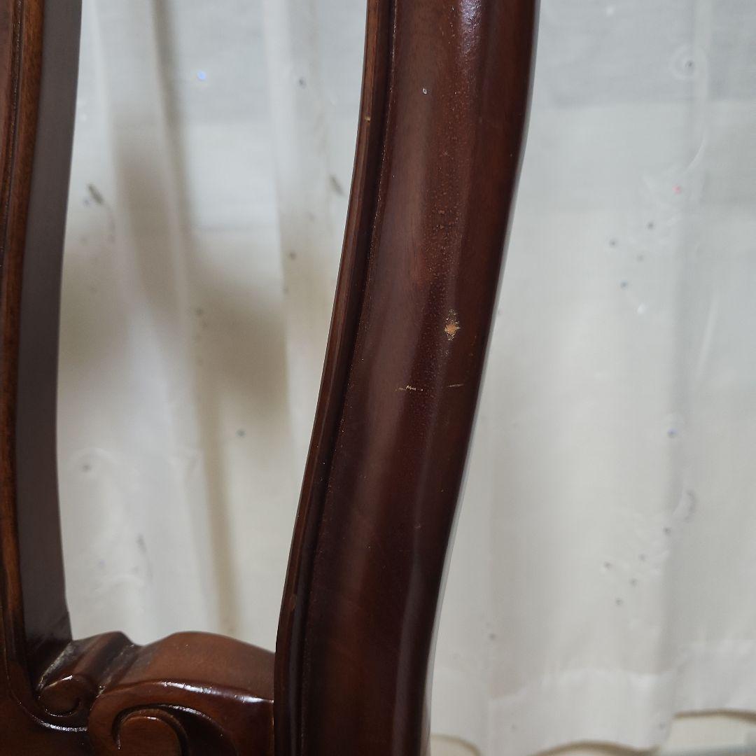 クラシック 木製チェア ブラウン