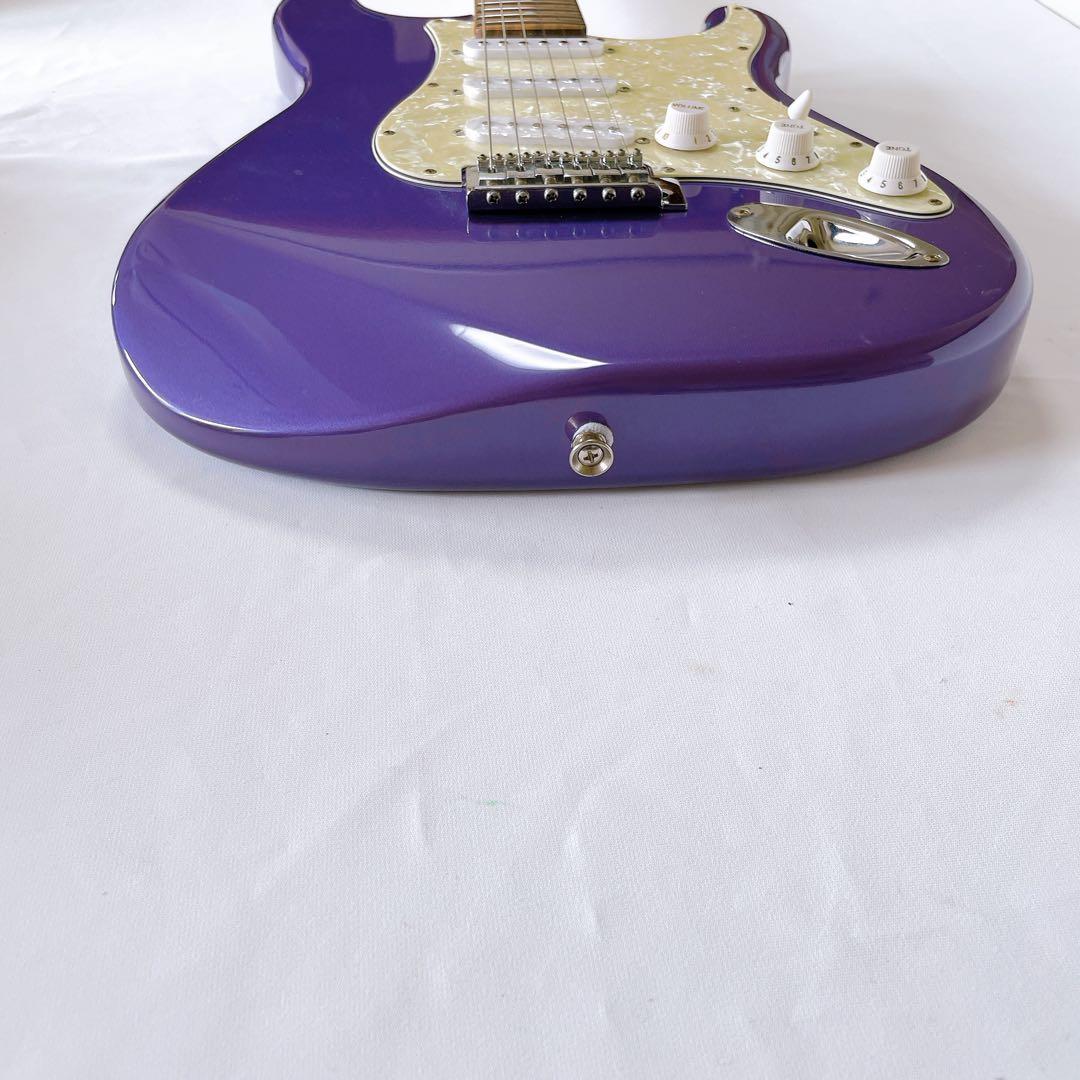 美品⭐︎Mavis　ストラトキャスタータイプ　エレキギター　メタリックパープル