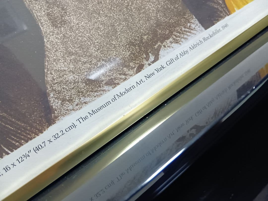 希少　1985年　ビンテージ　moma　ロートレック展示会　リトグラフ　ポスター