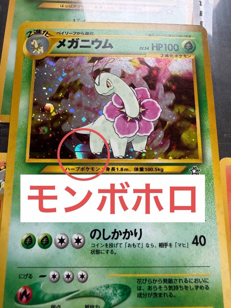 ポケモンカード　ネオ　金銀発売記念　プレミアムファイル　旧裏　9枚セット　美品