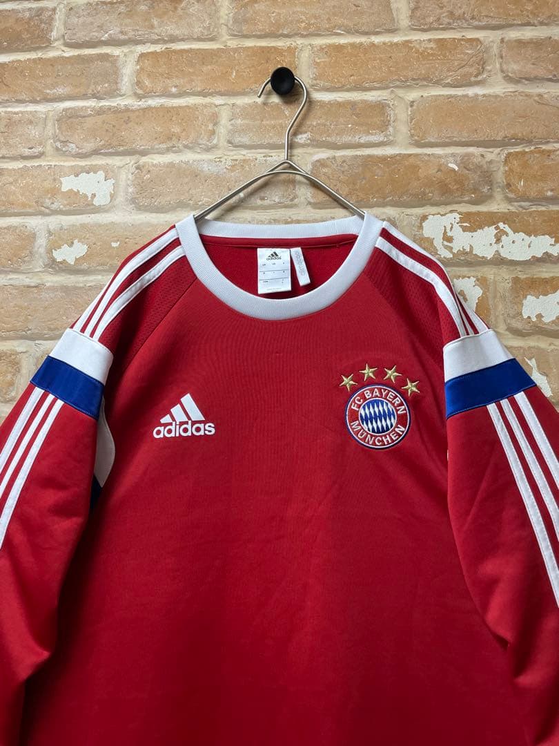 adidas アディダス　バイエルン　ロンT ユニフォーム　サッカーシャツ