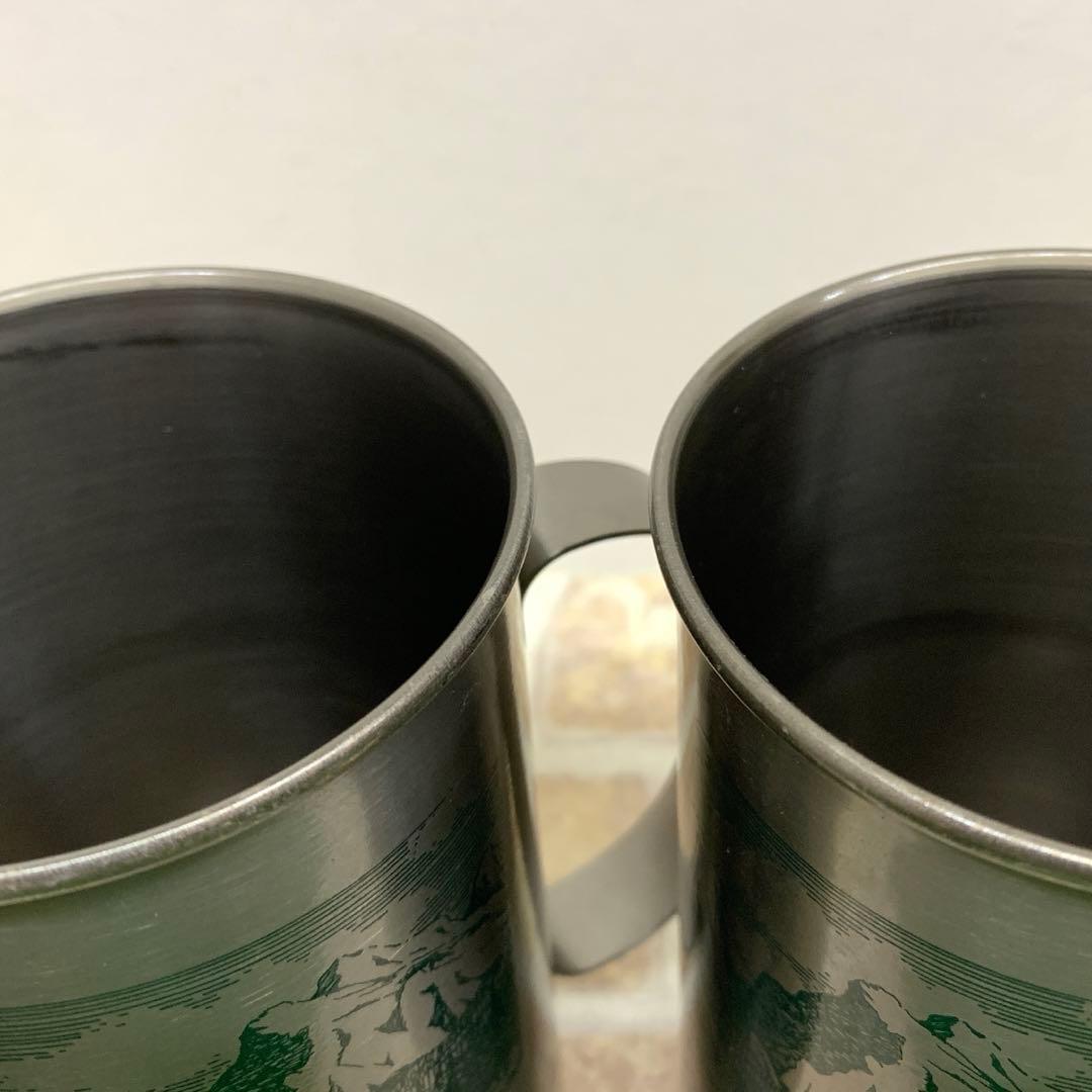 CAPTAIN STAG キャプテンスタッグ チタン製 ビアジョッキ 4コセット