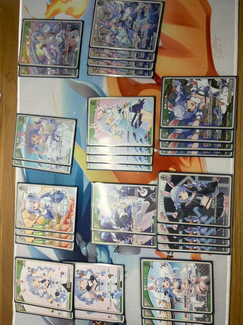 ホロカ引退品　プレイマット4枚