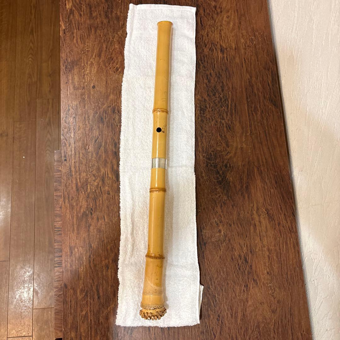 尺八　竹治　竹製　琴古流　約64㎝