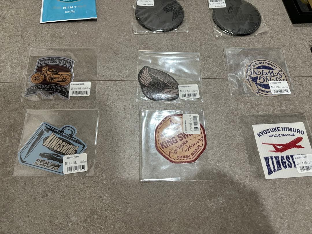 新品未使用　非売品　氷室京介　福箱・会員限定くじ　景品