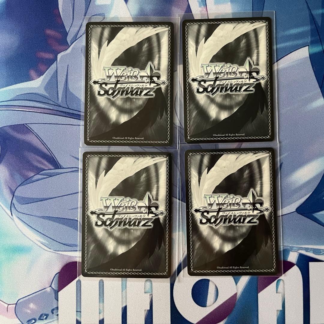 ヴァイスシュヴァルツ　ブレイブヒーロージャージ　小宮果穂　SR4枚セット