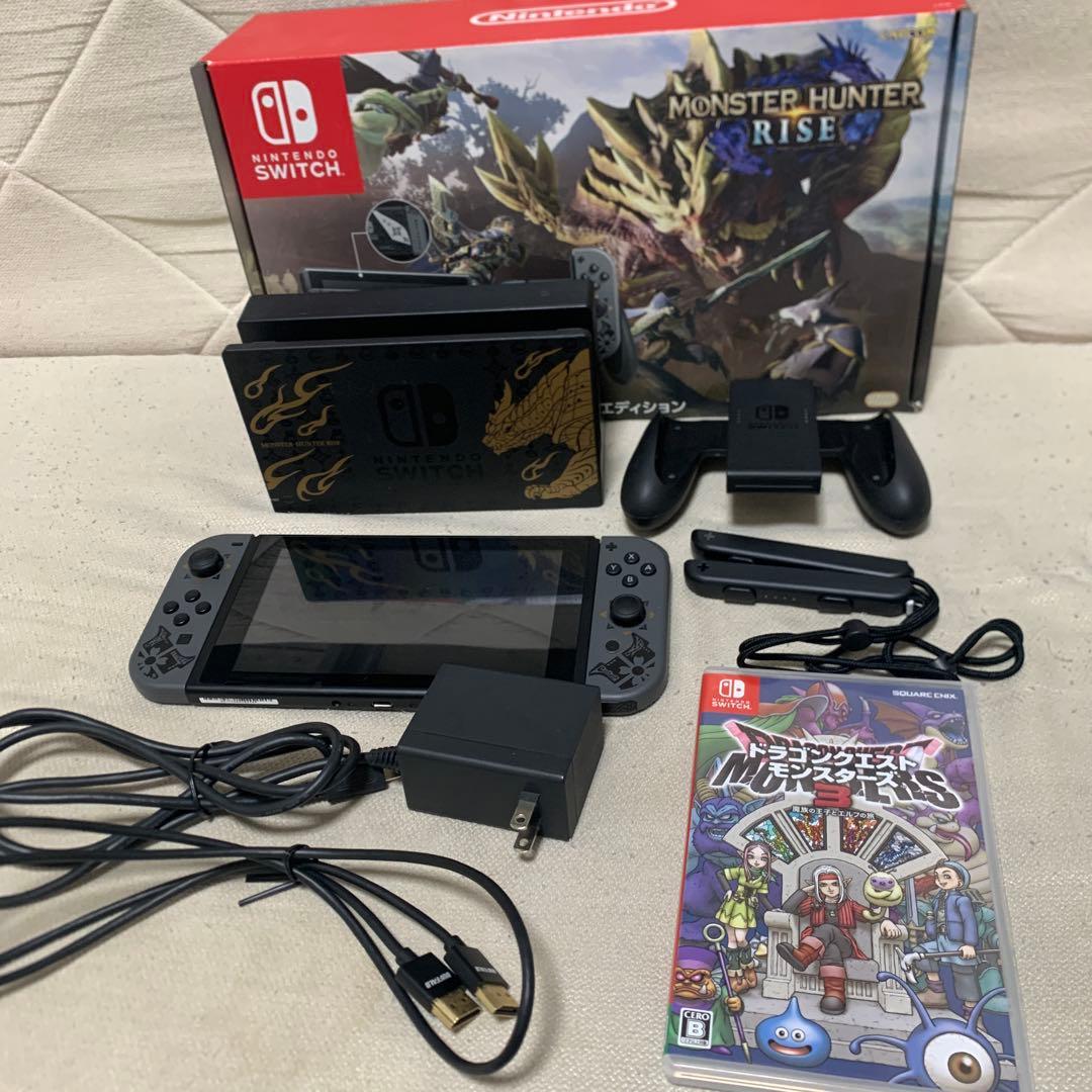 Nintendo Switch本体モンスターハンターライズスペシャルエディション