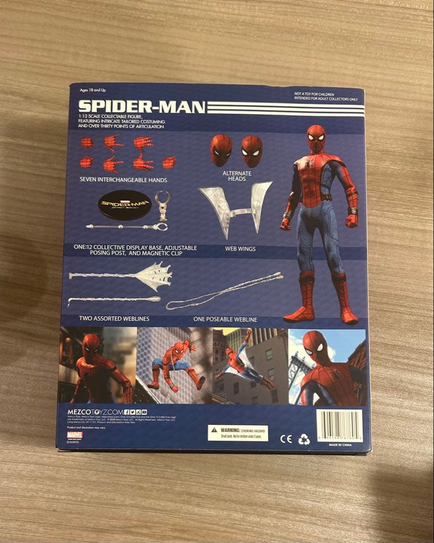 MEZCO ONE:12　メズコ　スパイダーマン ホームカミング