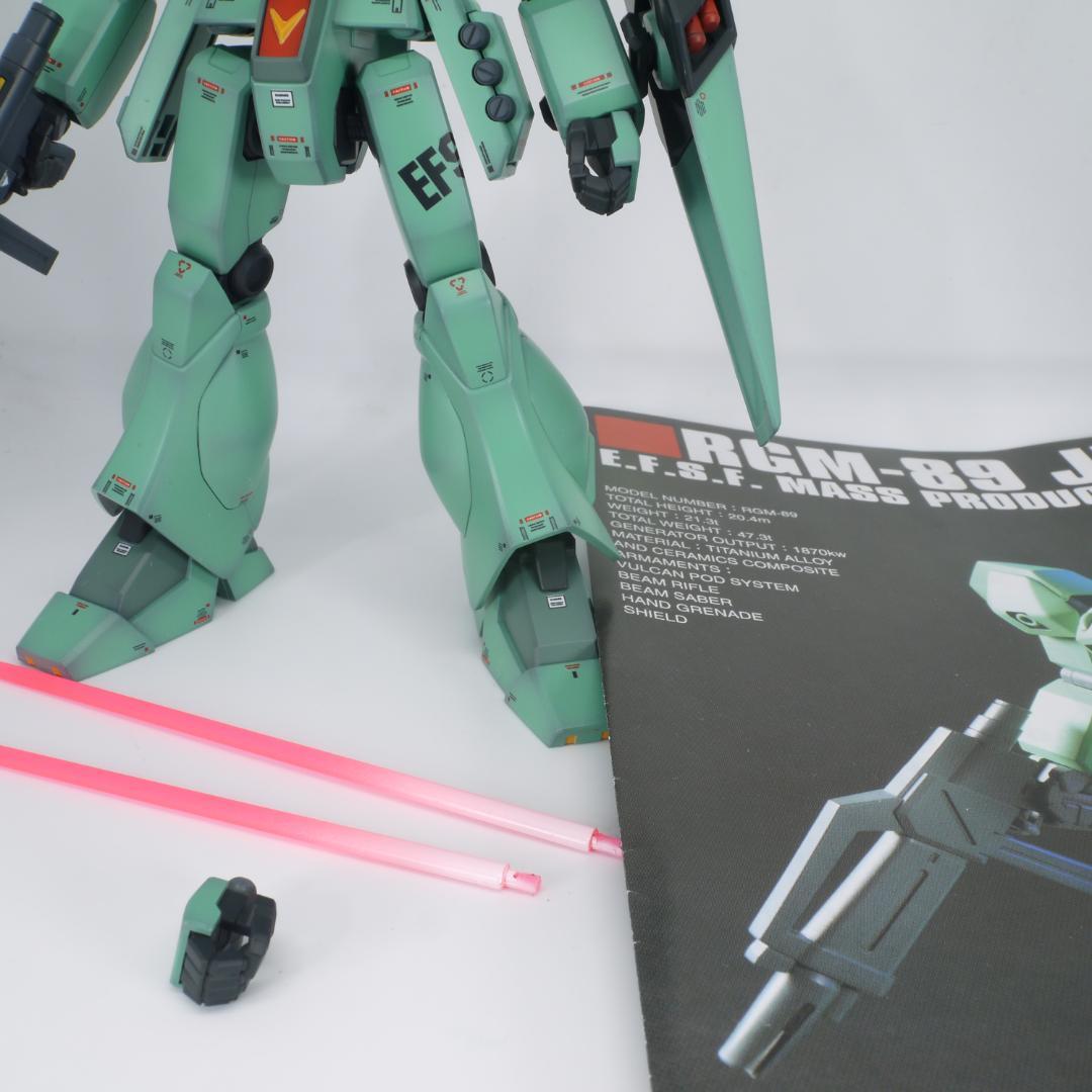 ガンプラ　HG ジェガン　全塗装　完成品