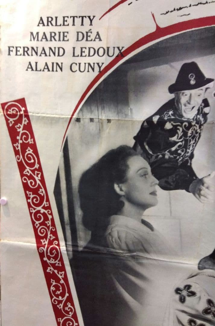 極レア悪魔が夜来る　フランスオリジナル映画ポスター1942　マルセル・カルネ作品