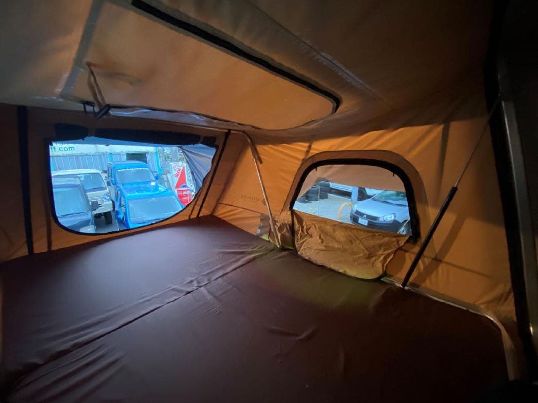 新品未使用品 SHINOBI ルーフテント ハシゴ付