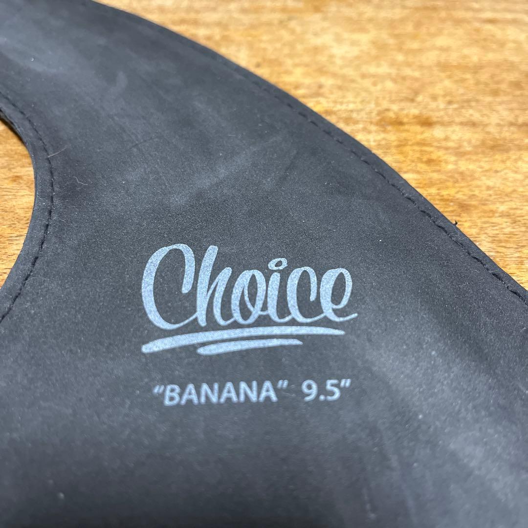 Choice BANANA サーフボードフィン 9.5インチ