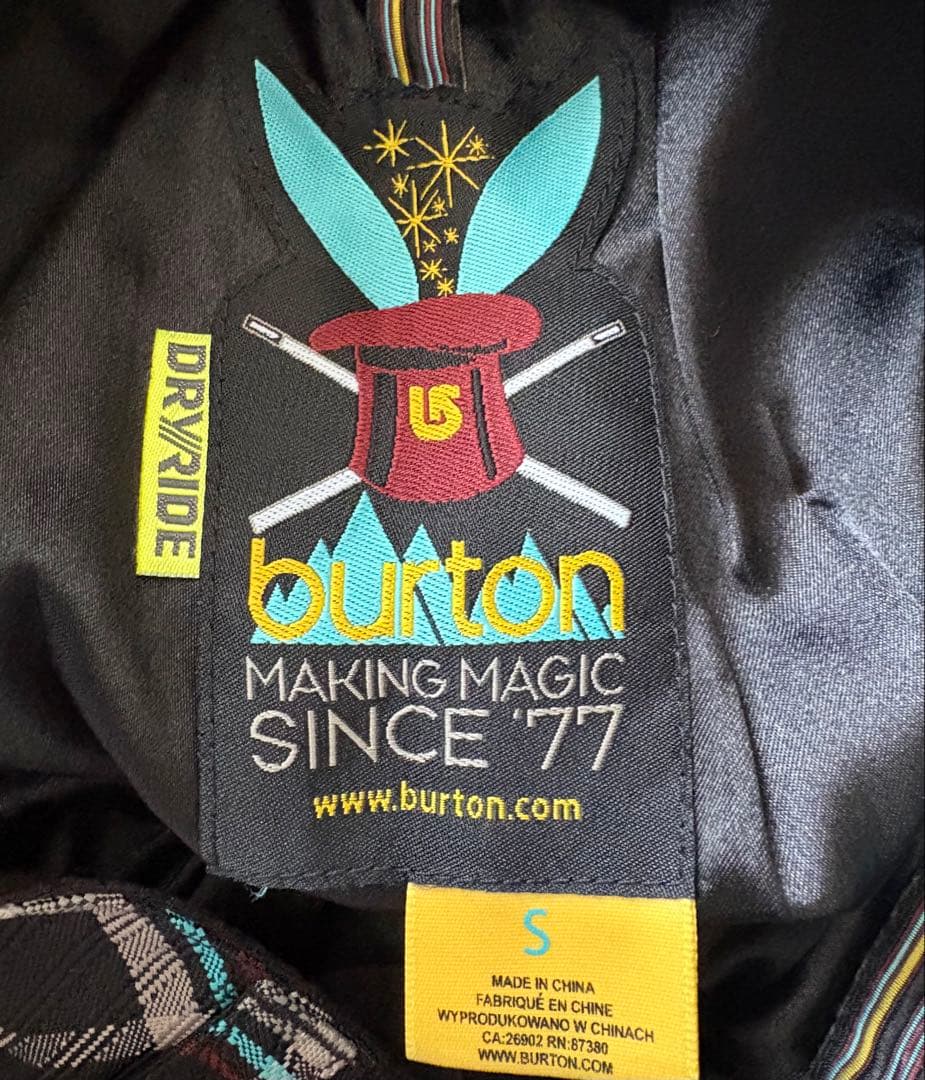 sessionsダウン　burtonパンツ　スノボ・スキーウェア　男女兼用