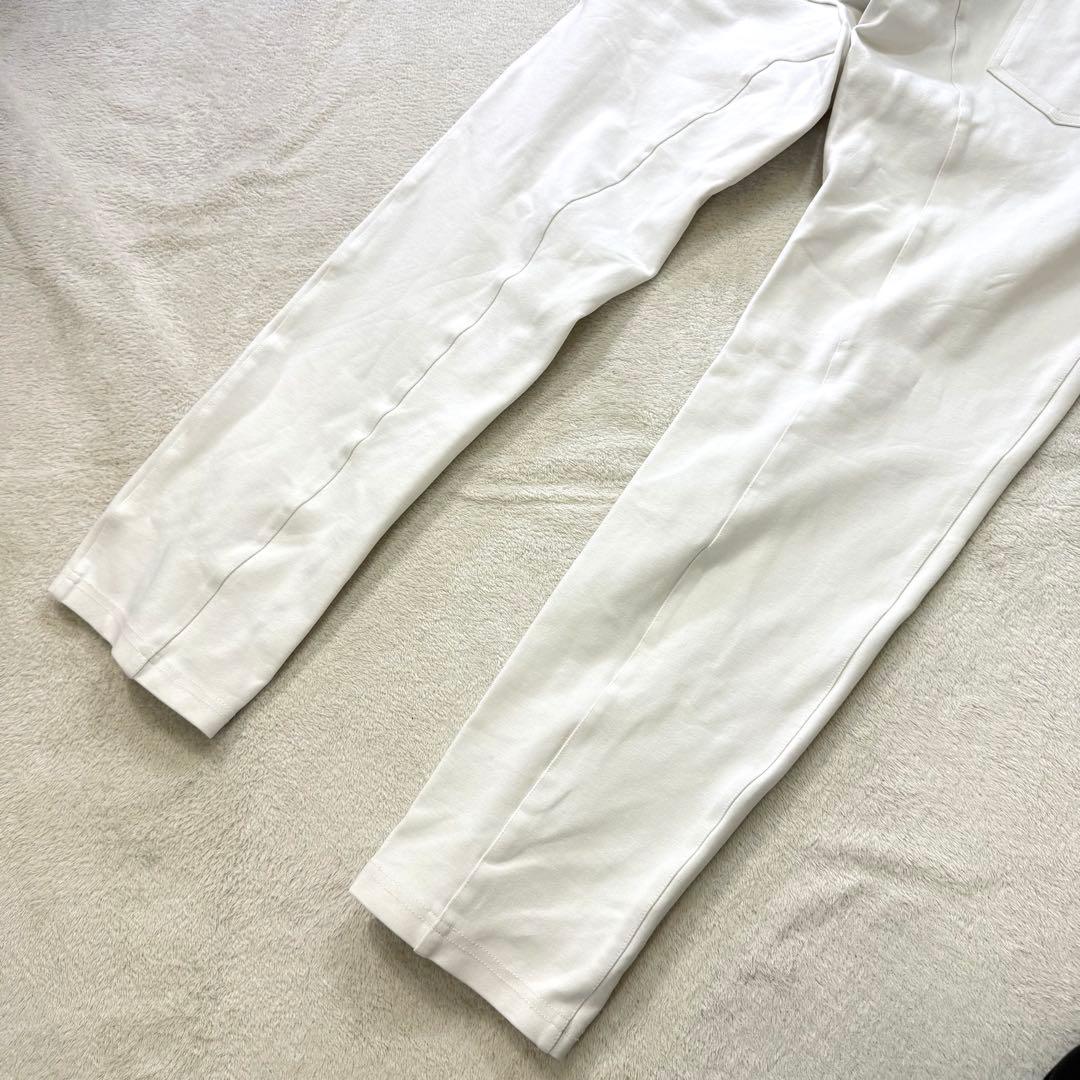 muta MARINE 立体ロゴ ストレッチ ゴルフパンツ S ホワイト