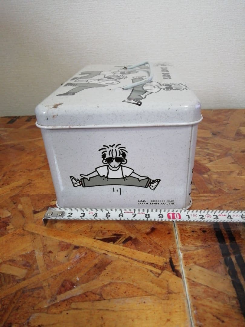 昭和レトロ　ファンシー　ZOOT BOYS　スチールボックス　超レア