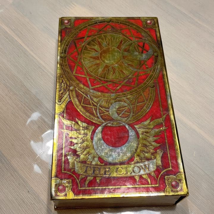 【初版 CLAMP】描きおろしクロウカードセット　本　タロット　カードキャプター