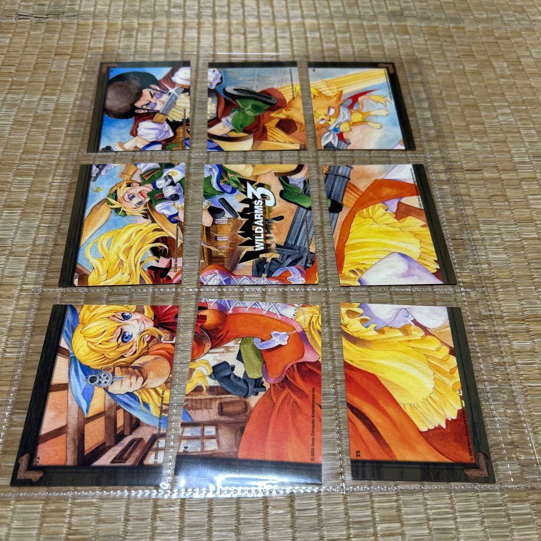 ワイルドアームズ 3 WILDARMSトレーディングカード 94枚