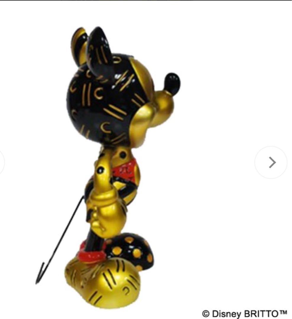 【世界2千個限定】DISNEY×BRITTO ミッキースタチュー 2個セット