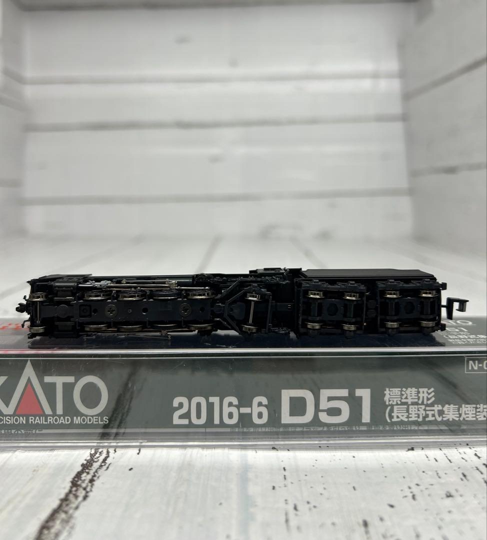 KATO 2016-6 D51 標準形（長野式集煙装置付）Nゲージ