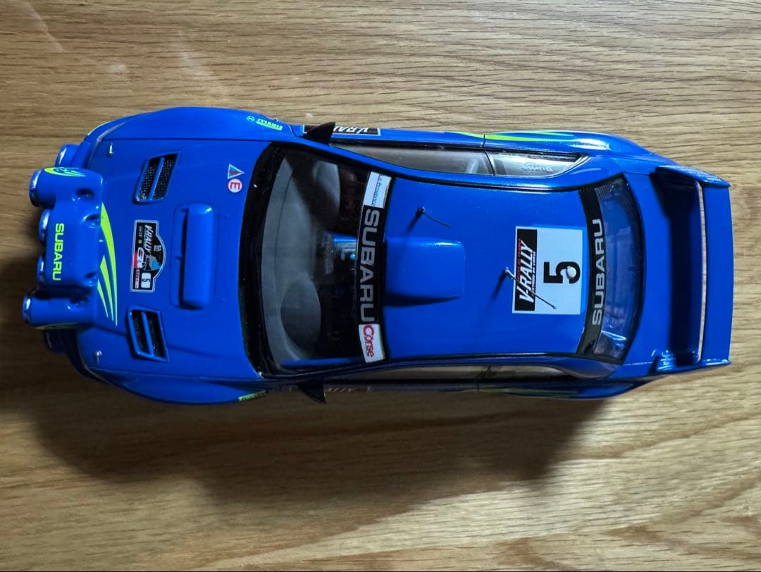 タミヤ 1/24 スバル インプレッサWRC 塗装済み完成品