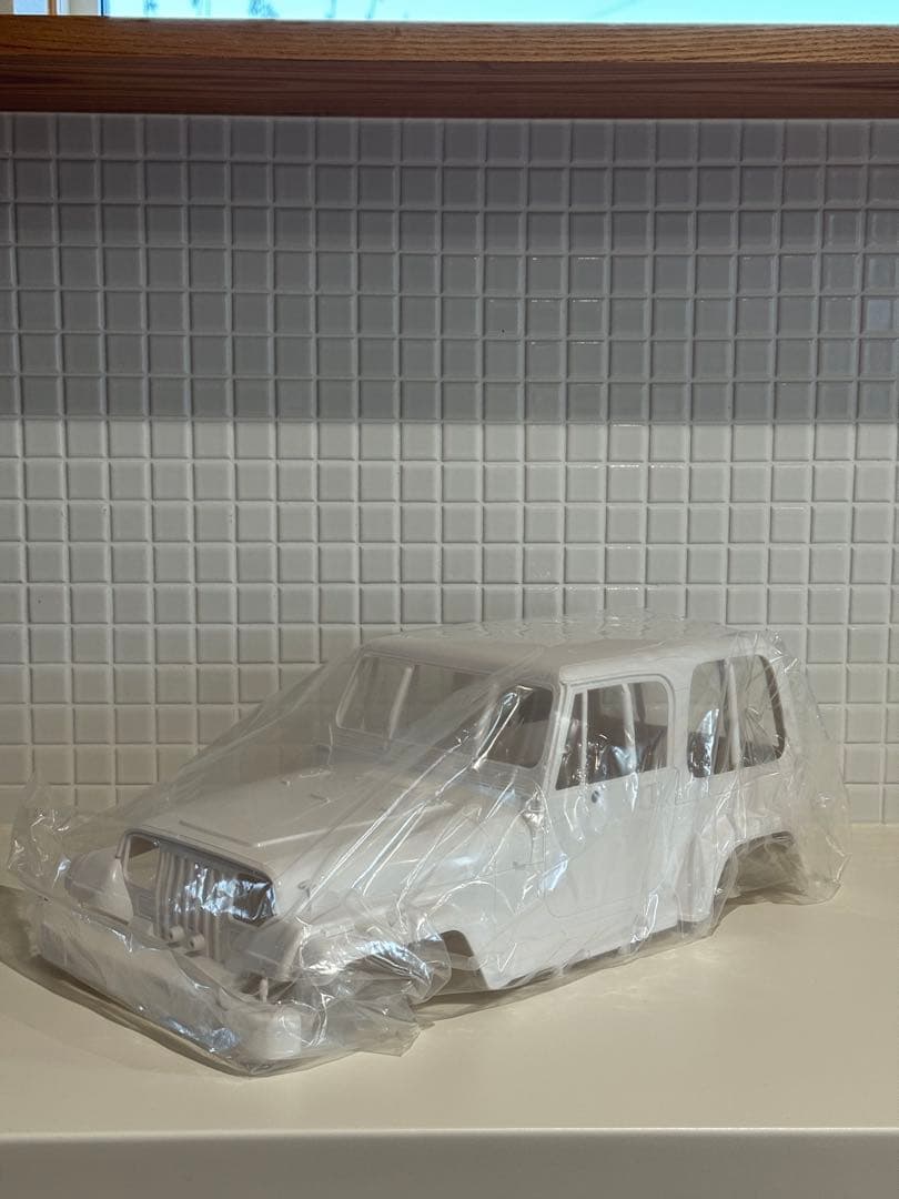 【新品】廃盤 TAMIYA タミヤ ジープ ラングラー ボディ + H・Jパーツ