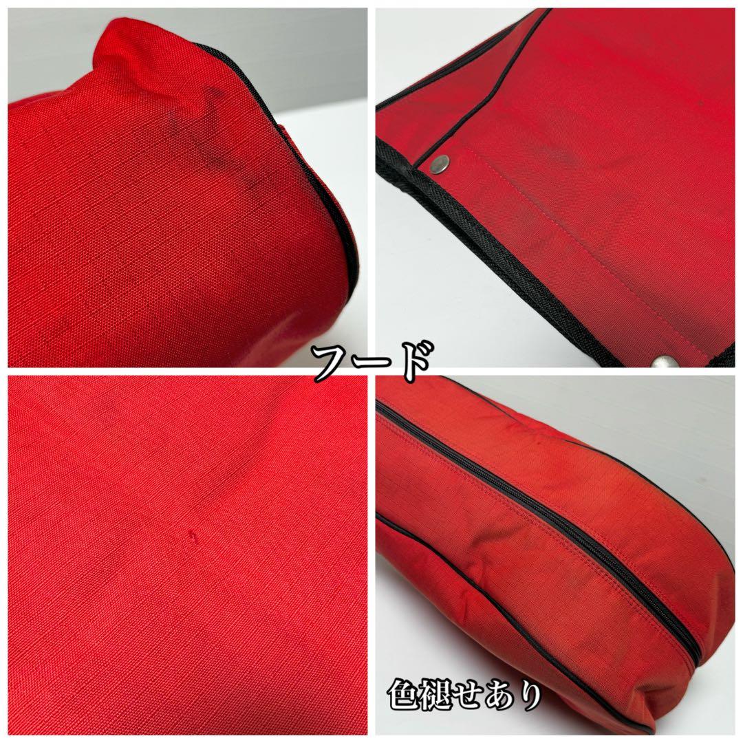 【貴重】POLO GOLF ラルフローレン キャディバッグ 口枠3分割 レッド