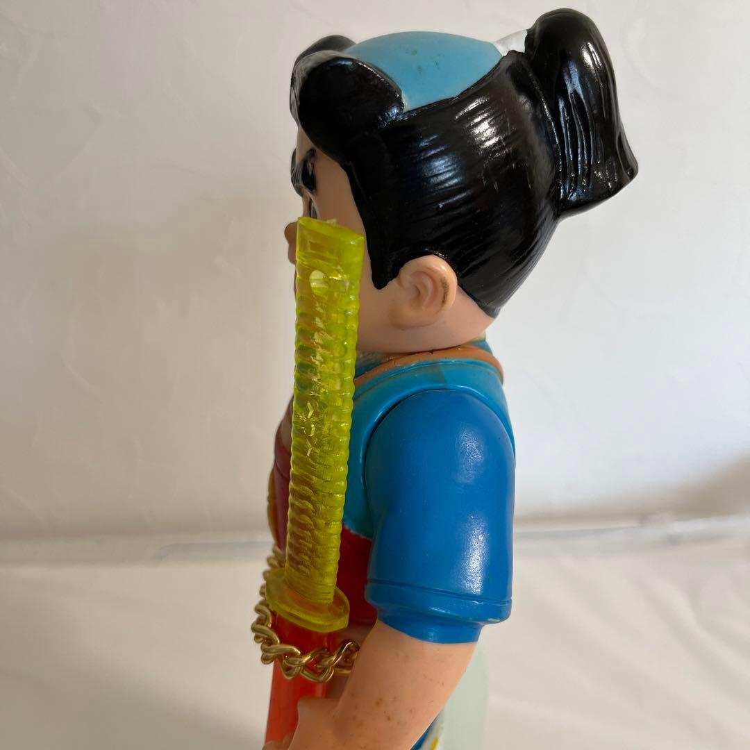 ⚠️レア　赤胴鈴之助　パチソフビ　無版権　昭和レトロ　ヴィンテージ