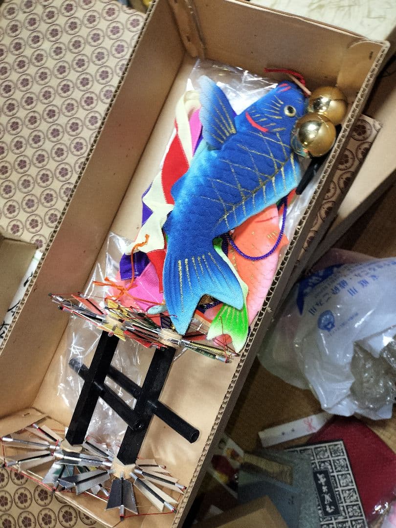 5月人形　御所人形 多色 弓矢付き