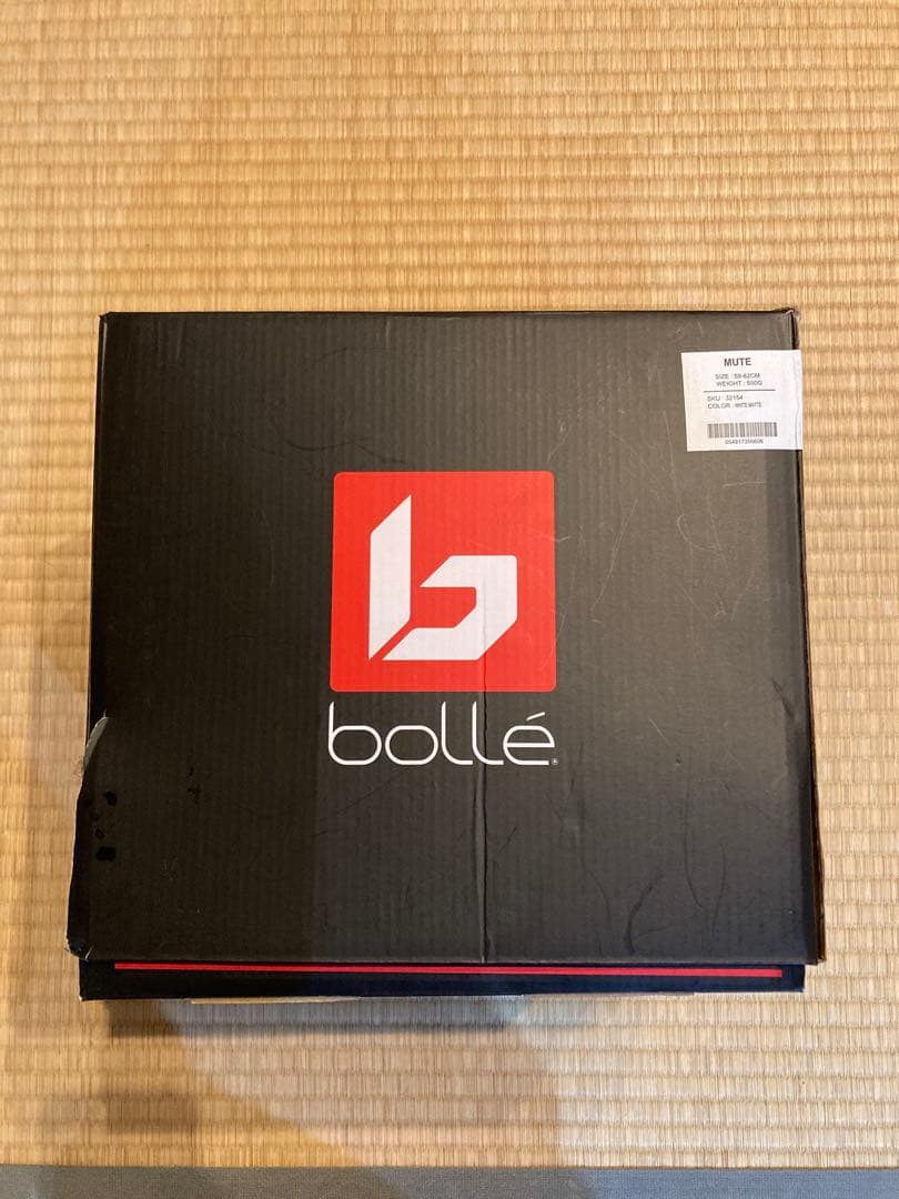 【未使用品】ボレー ヘルメット ミュート32154ホワイト サイズL 現行モデル