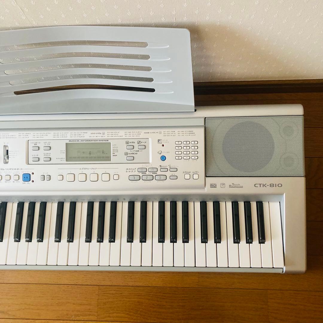 ✨【美品】CASIO カシオ　電子ピアノ　電子キーボード CTK-810 ✨
