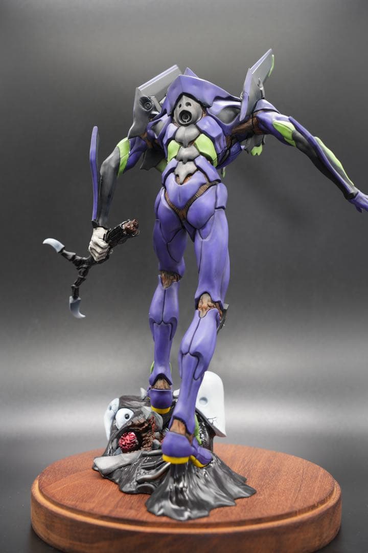 【プラモデル完成品】アートプラ　エヴァンゲリオン初号機　暴走