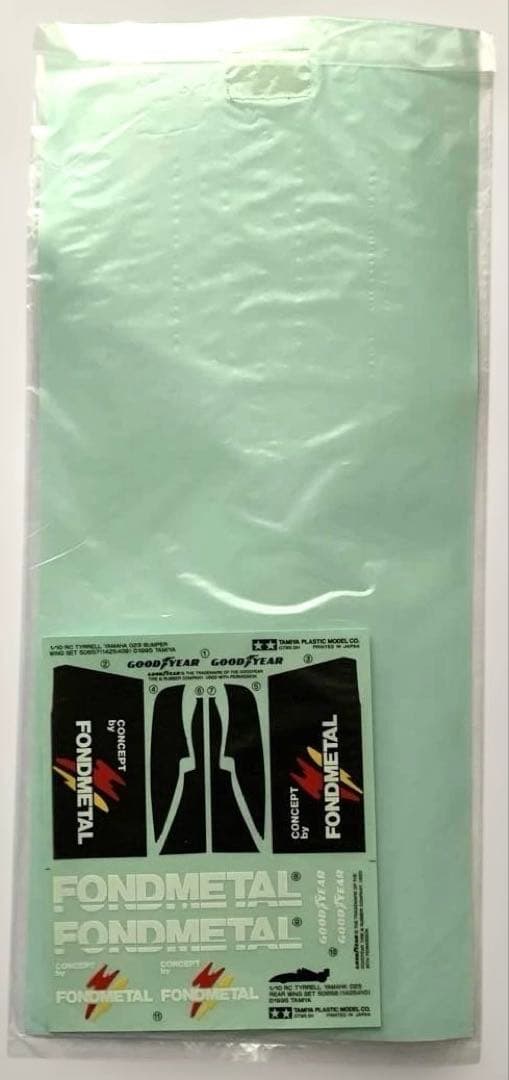 【タミヤ 1/10 RC ボディセット】F1 ティレル023&スポンサーデカール