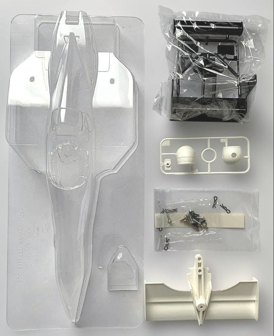 【タミヤ 1/10 RC ボディセット】F1 ティレル023&スポンサーデカール