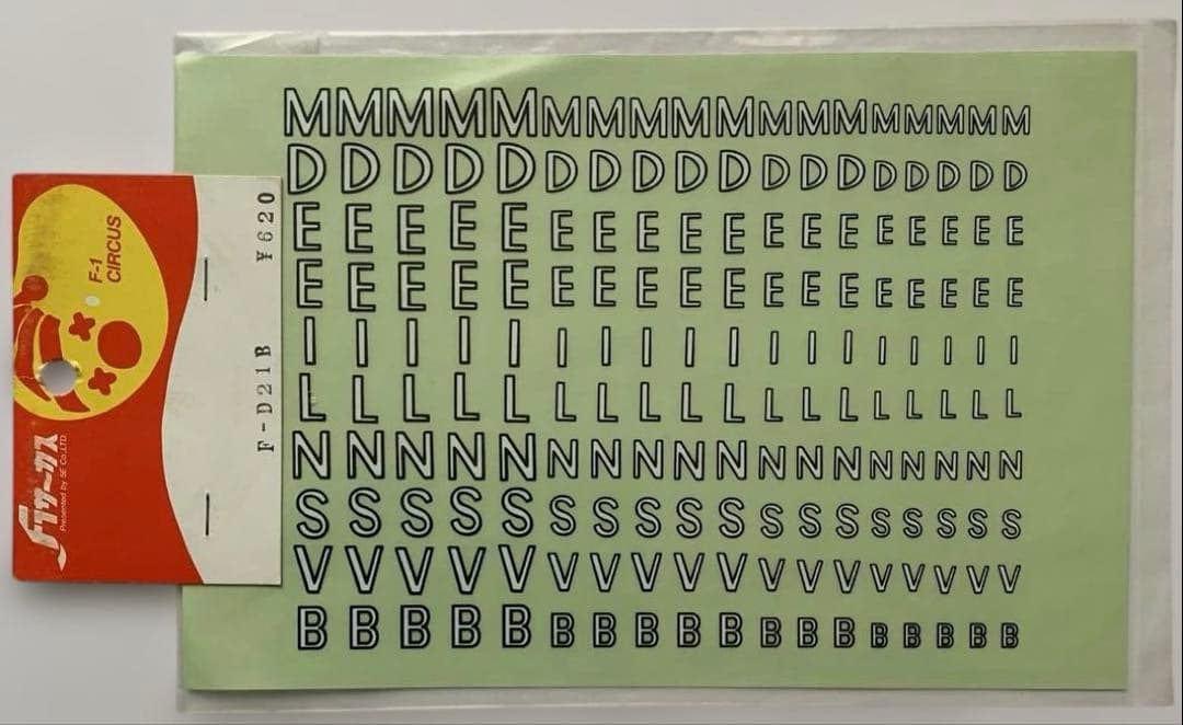 【タミヤ 1/10 RC ボディセット】F1 ティレル023&スポンサーデカール