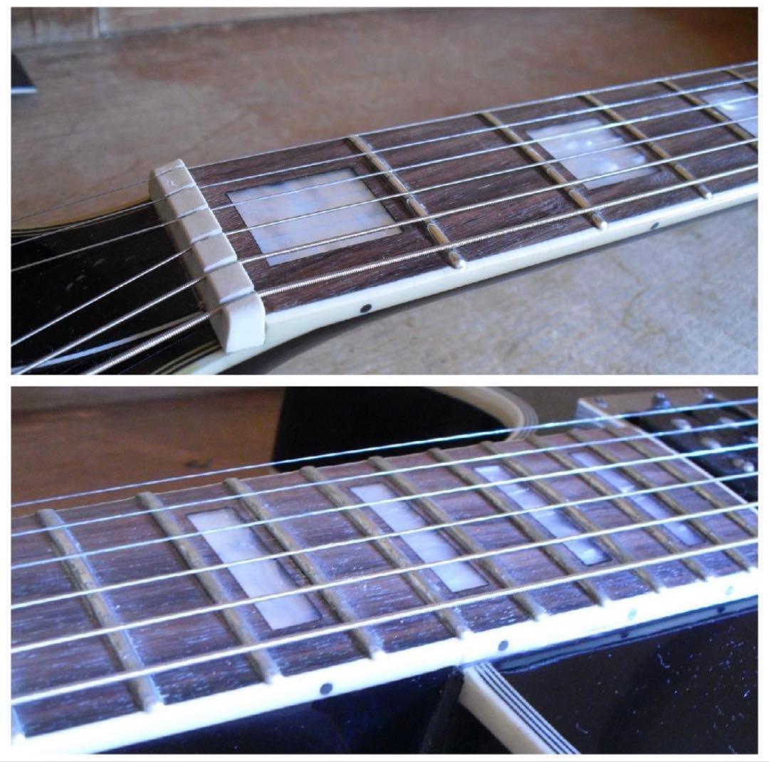 【ぼっち・ざ・ろっく！】Grass Roots エレキギター ブラックレスポール