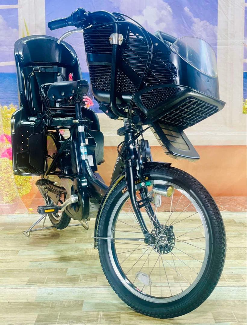 超特価！アンジェリーノ⭐️ブリヂストン子供乗せ電動アシスト自転車Y3189