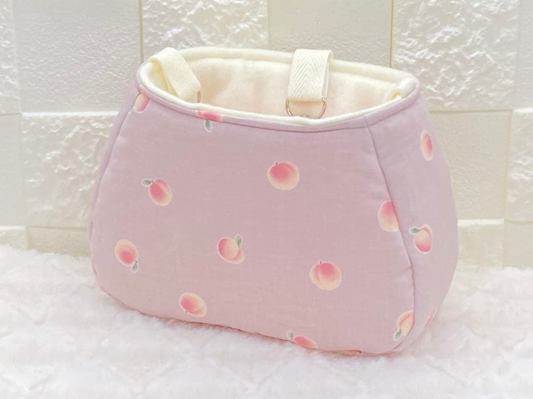 フクロモモンガ　ポーチ　ねりごま