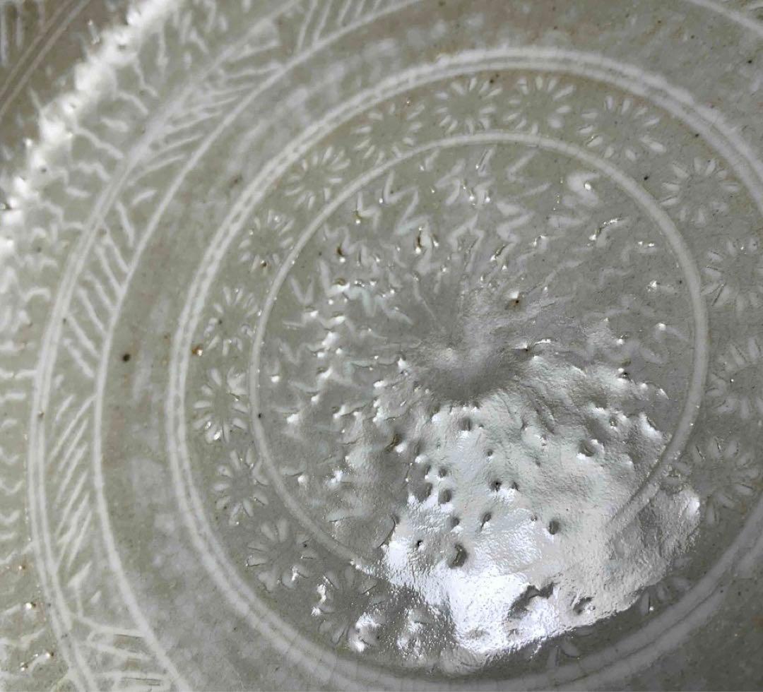 茶道具　三島皿