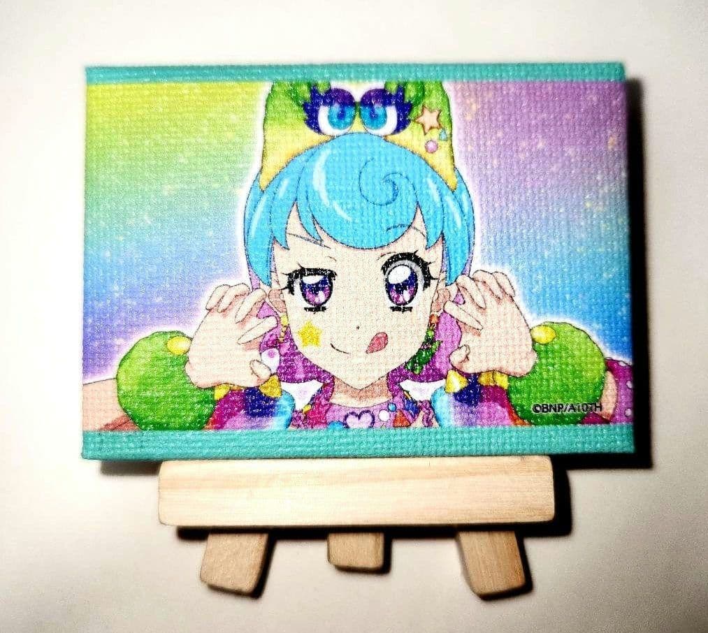 アイカツ キャンバスボードミニ ポストカード 大衣装展