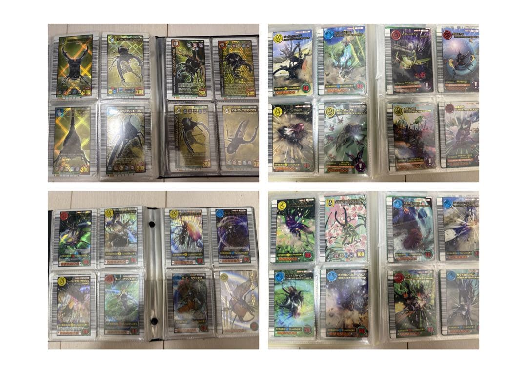 ☆*☆様 ムシキングカードコレクション　金28枚・銀42枚・銅220枚以上 その