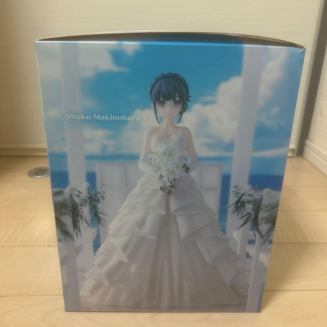 Makinohara Shoko ウェディングフィギュア+牧之原翔子タペストリー