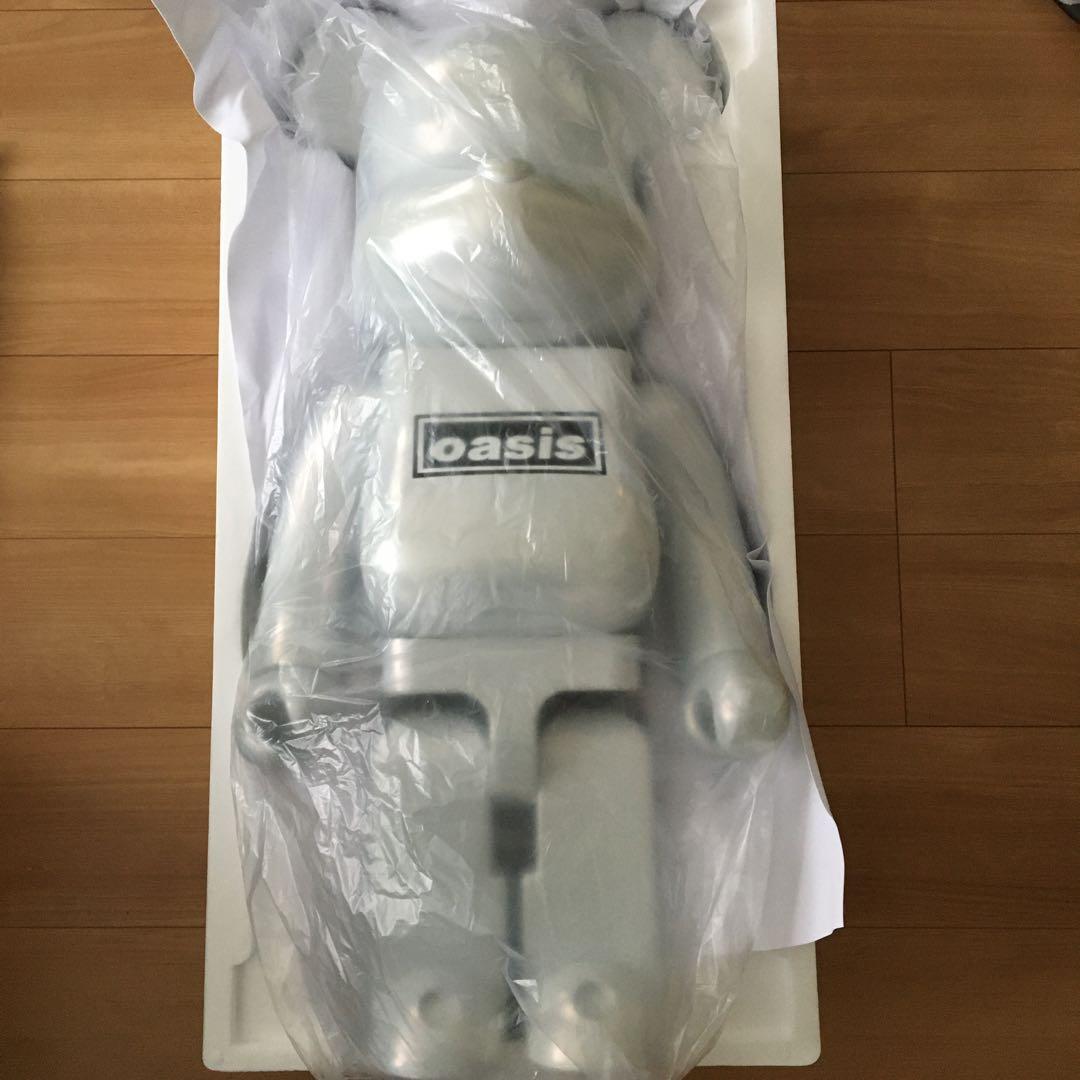ベアブリック 1000% oasis ホワイトバージョン　美品