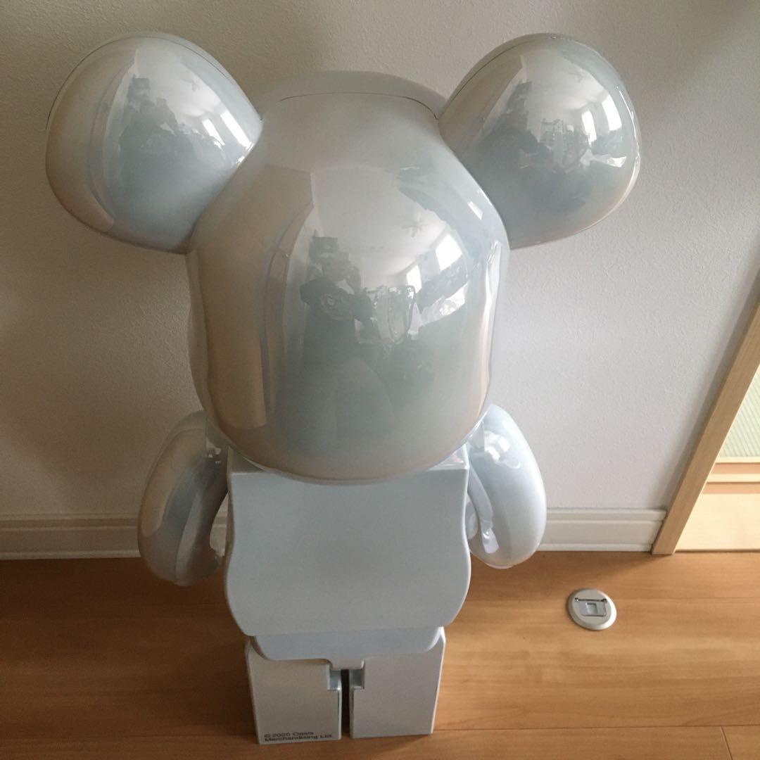 ベアブリック 1000% oasis ホワイトバージョン　美品