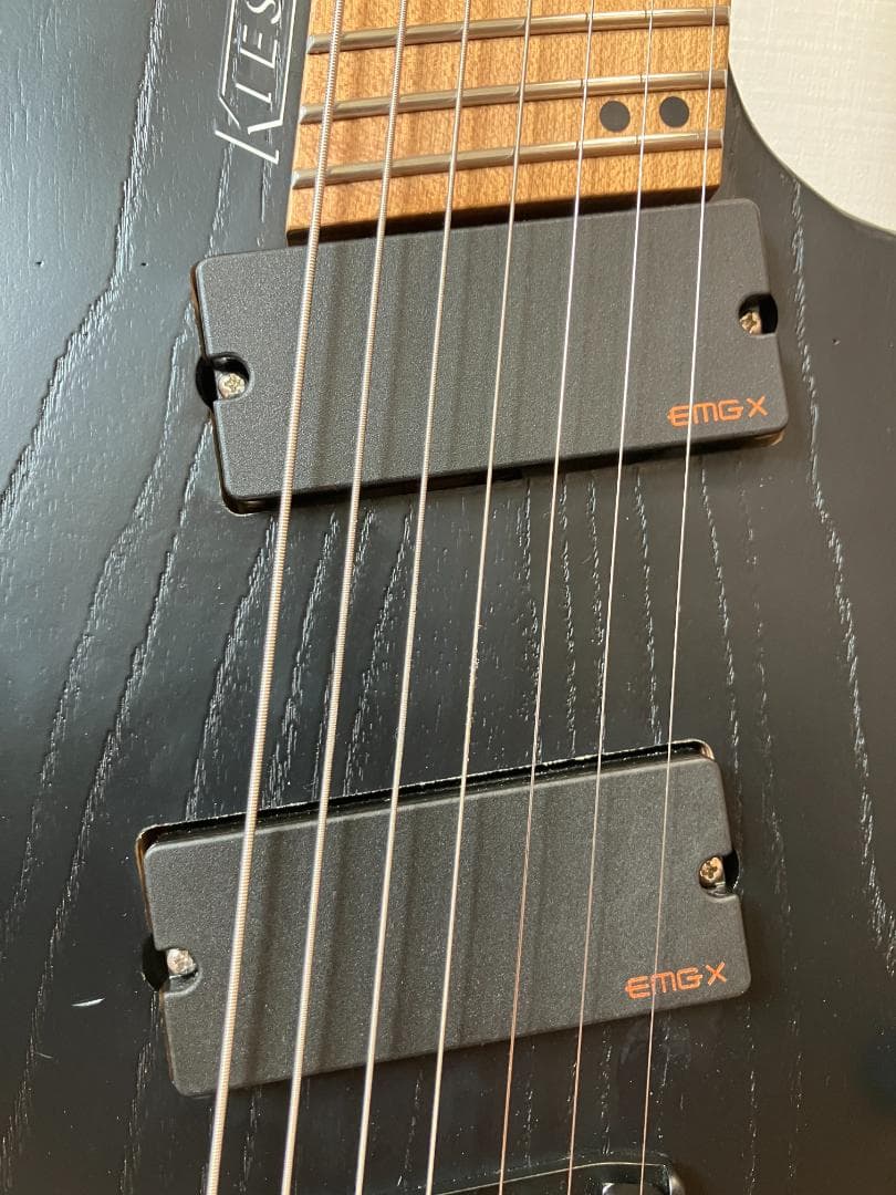 【cyacya】KIESEL O7 ヘッドレス7弦ギター / Ibanez