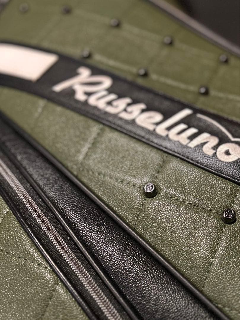 希少⭐︎Russeluno ゴルフバッグ・キャディバッグ オリーブグリーンカーキ