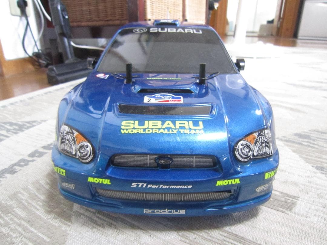 レ*ン様 大赤字スタート 1/10 タミヤ TT01 インプレッサ 鬼速仕様 完