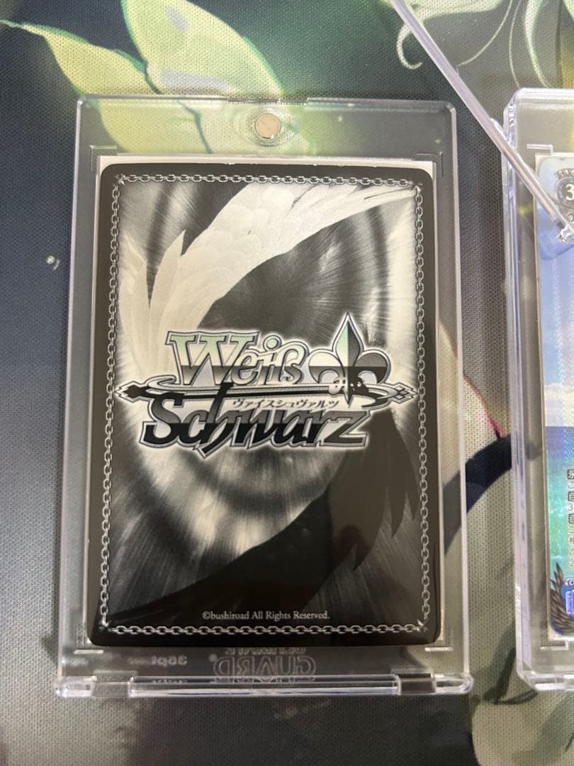 ヴァイスシュヴァルツ　銀髪の美少女 異世界常夏生活　エミリア　sp サイン