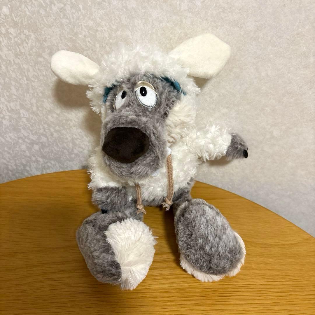 【美品】NICI ウルビー ぬいぐるみ オオカミ ウルフ ひつじ 日本未発売